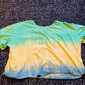 Tie-dye crop top